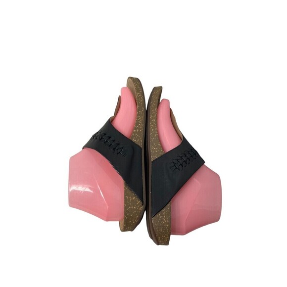 Clarks Sandals Women's Size 8.5 Medium Black Slides Unstructured Un Perri Vibe - Picture 6 of 10